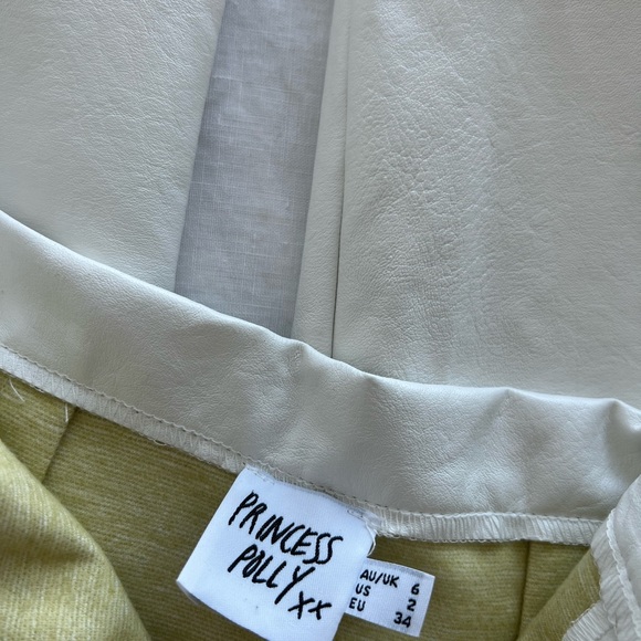 Brand New Straight Leg Leather Pants - Picture 3 of 3